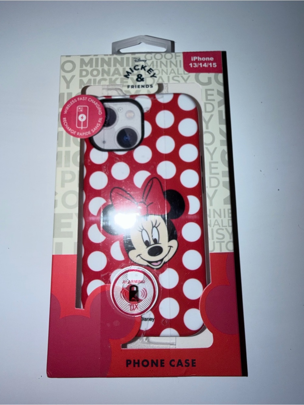 Disney Minnie Mouse Ultra Protective Dual Layer Case for iPhone 13/14/15